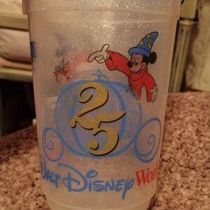 1996 Magic Kingdom 25th Anniversary Popcorn Bucket Walt Disney World